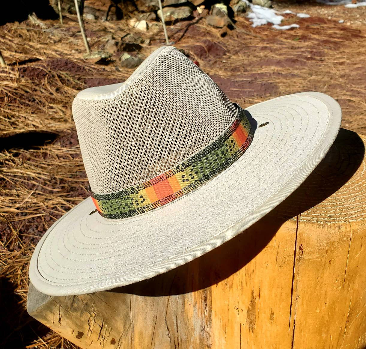 Cutthroat Trout Hat Band, Fishing Hat, Fly Fishing Accessories, Fly Fishing Gift Men, Fishing Fathers Day Gift, Hat Bands, Rep Your Water