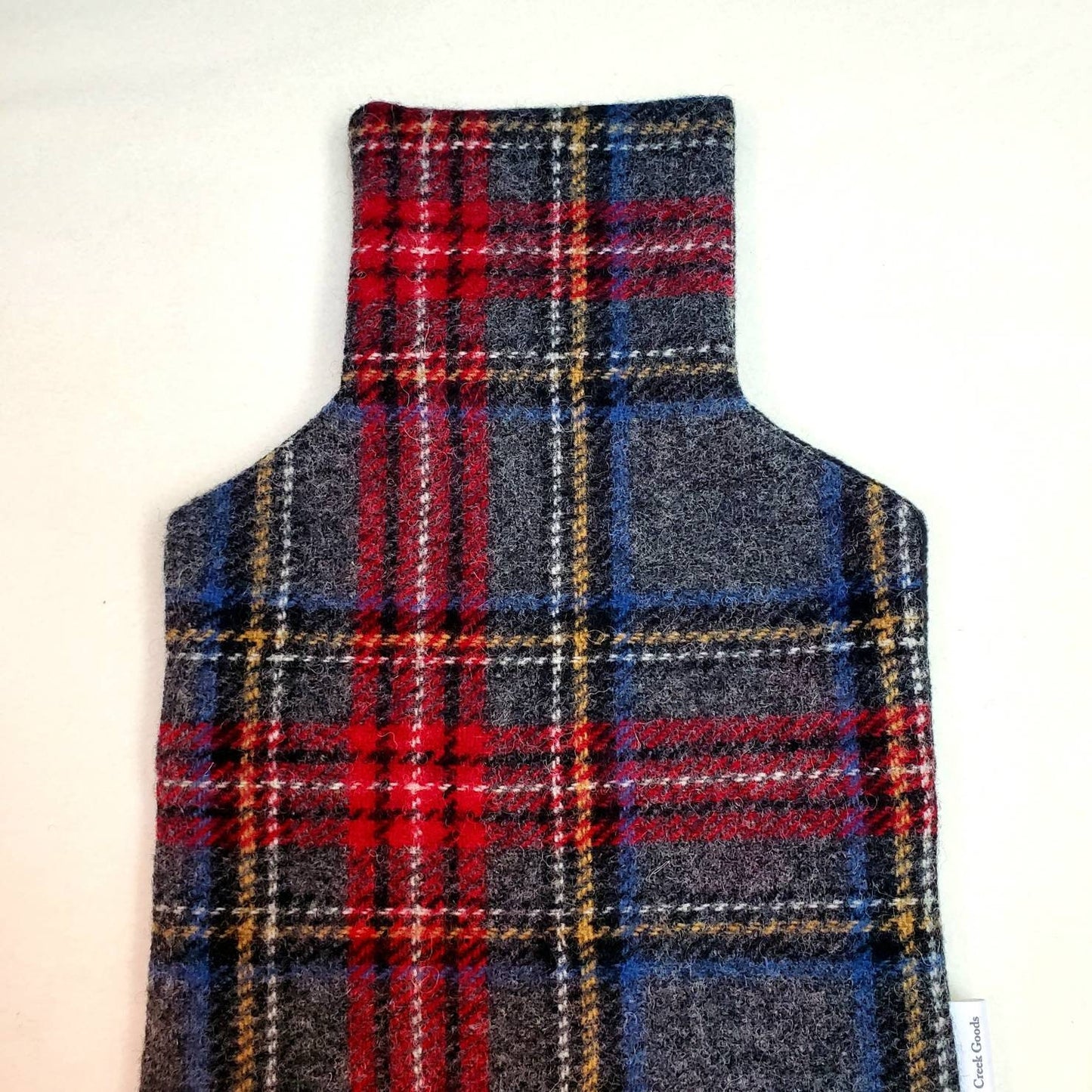 Hot Water Bottle Cover, Heat Pack, Winter Accessories, Grandpa Gifts, Get Well Soon Gifts, Pain Relief Gifts, Bed Warmer, Tartan Plaid