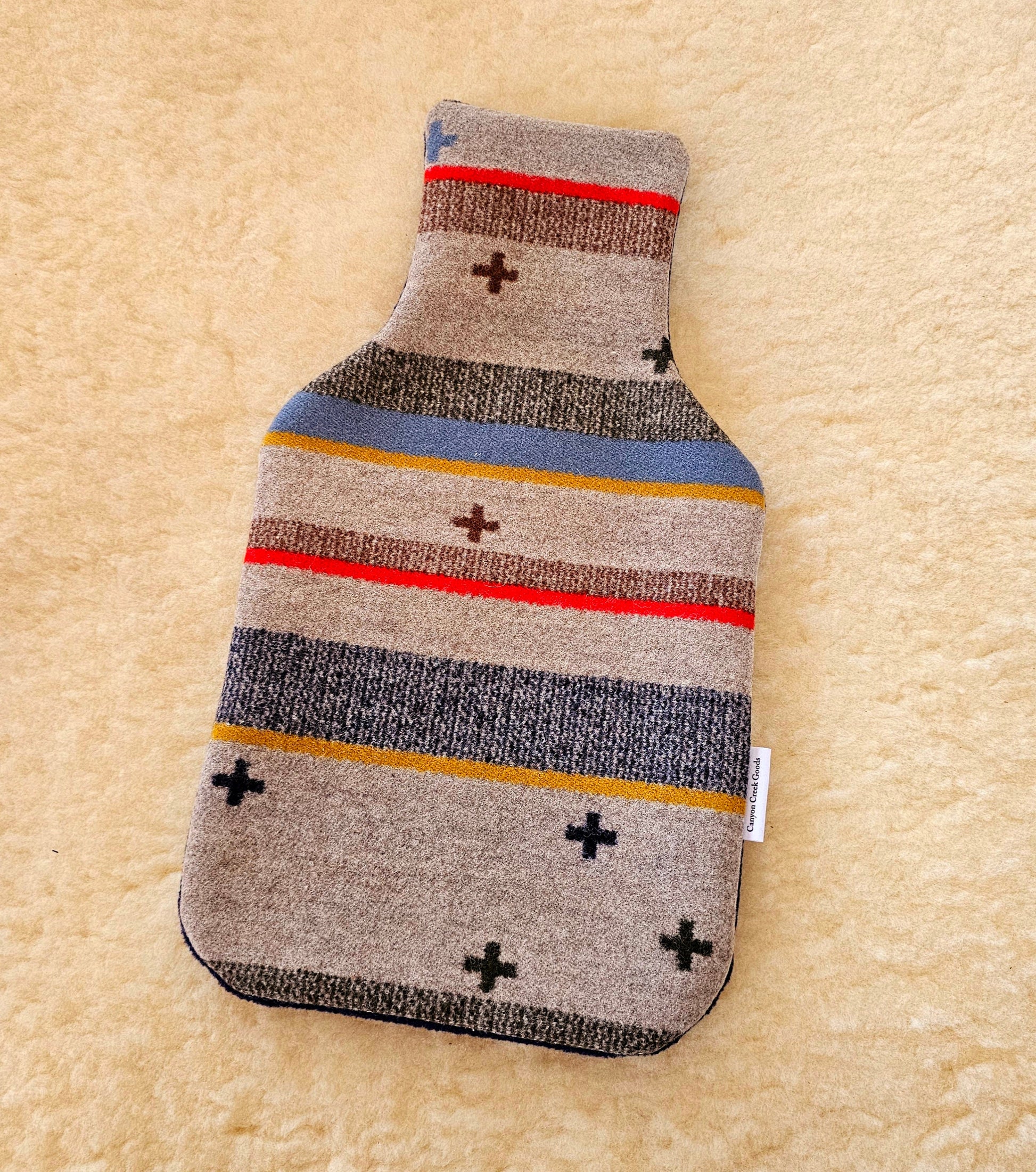 Hot Water Bottle Cover, Heat Pack, Grandma Gifts, Wool Hot Water Cozy, Get Well Soon Gift, Friend on the Mend Gift, Gift for Home,